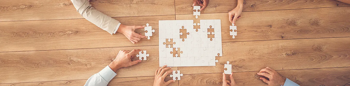 Many people try to solve a puzzle